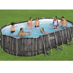 Clearance Bestway Uima-allassetti Steel Pro MAX, 610x366x122cm, ovaali