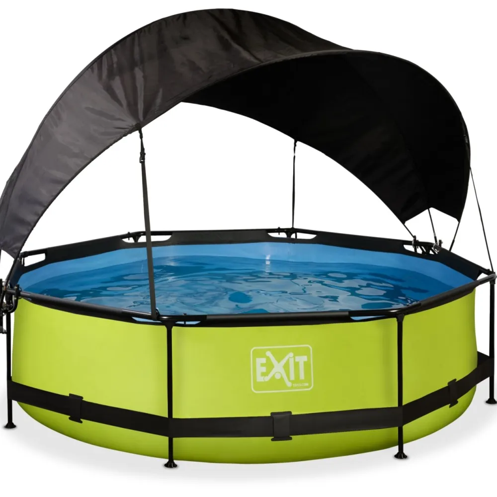 Online Exit Uima-allassetti Lime ø300cm 12V vihreä sis. katos