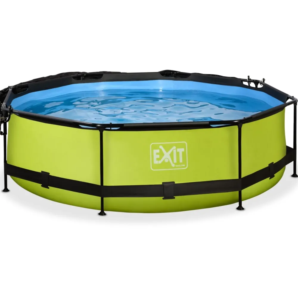 Online Exit Uima-allassetti Lime ø300cm 12V vihreä sis. katos