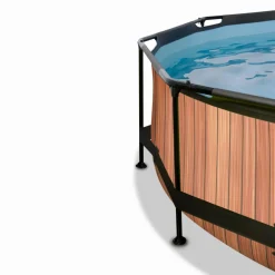Sale Exit Uima-allassetti Timber ø244cm 12V puukuvio sis. katos