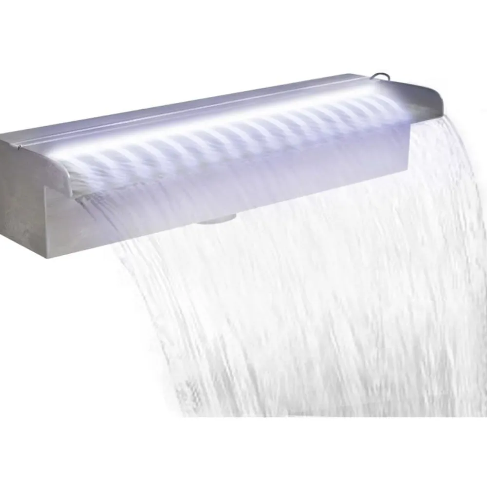 Sale FinePRICE Uima-altaan suihkulähde led:llä ruostumaton teräs 45cm