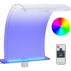 Discount FinePRICE Uima-altaan suihkulähde RGB LED-valoilla akryyli 50 cm