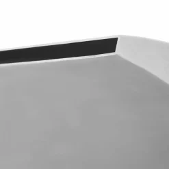Outlet FinePRICE Uima-altaan suihkulähde ruostumaton teräs 30x9x26 cm hopea