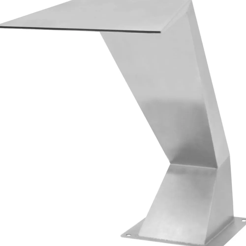 Hot FinePRICE Uima-altaan suihkulähde ruostumaton teräs 64x30x52cm hopea
