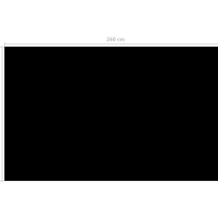 Online FinePRICE Uima-altaan suoja musta 260x160 cm pe