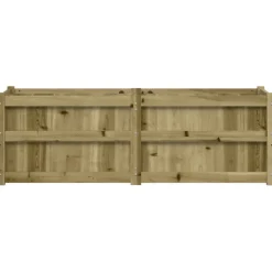 FinePRICE Ulkokukkalaatikko 150x50x50 cm kyllästetty mänty