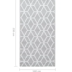 Clearance FinePRICE Ulkomatto PP, eri värejä ja kokoja (06547)