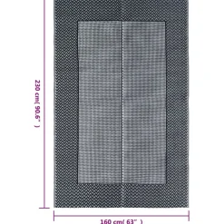 Clearance FinePRICE Ulkomatto PP, eri värejä ja kokoja (06547)