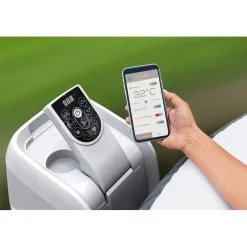 Best Bestway Ulkoporeallas Lay-Z-Spa Cabo Smart Hydrojet 6, 4-6 henkilöä, 144 suutinta