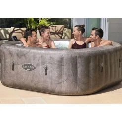 Discount Bestway Ulkoporeallas Lay-Z-Spa Rome Ultrafit Smart Airjet, 6 hlöä, 140 suutinta