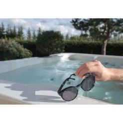 Hot Comfort Garden Spa Ulkoporeallas Comfort Garden Stella, 6 hlöä, 52 suutinta, harmaa/vaalea marmori