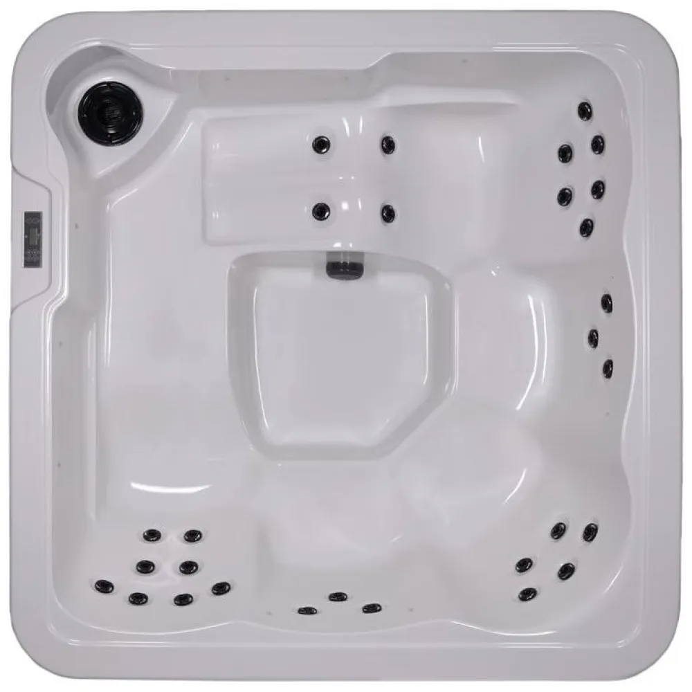 Comfort Garden Spa Ulkoporeallas Comfort Garden Aurora, 5 hlöä, 29 suutinta, harmaa/valkoinen
