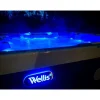 Hot Wellis Ulkoporeallas Jupiter Ice White, 6 hlöä, 46 suutinta, harmaa/valkoinen
