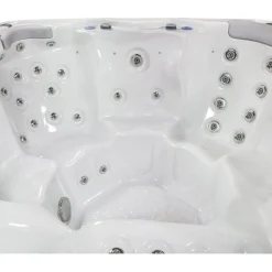 Hot Wellis Ulkoporeallas Jupiter Ice White, 6 hlöä, 46 suutinta, harmaa/valkoinen