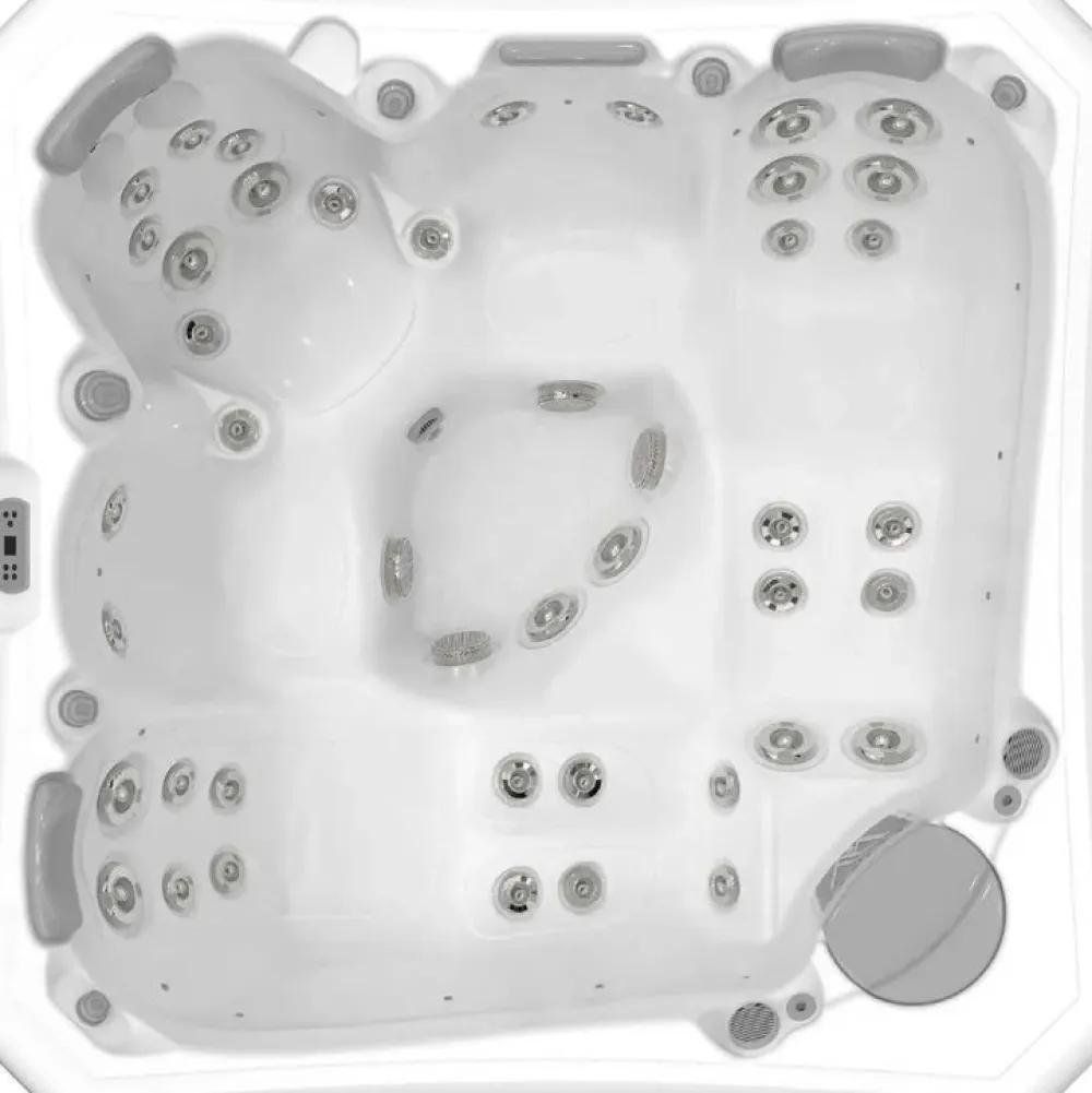 Best Wellis Ulkoporeallas Palermo Life WIFI, 5 hlöä, 42 suutinta, harmaa/valkoinen