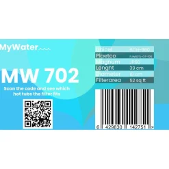 Outlet MyWater Ulkoporealtaan suodatin MW702