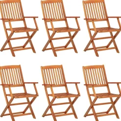 Clearance FinePRICE Ulkoruokailuryhmä, akaasiapuu, erilaisia sarjavaihtoehtoja