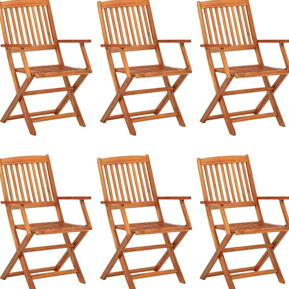 Clearance FinePRICE Ulkoruokailuryhmä, akaasiapuu, erilaisia sarjavaihtoehtoja