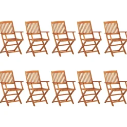 Clearance FinePRICE Ulkoruokailuryhmä, akaasiapuu, erilaisia sarjavaihtoehtoja