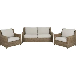Brafab Ulkosohva Sandkorn, 2.5-istuttava, ruskea/beige