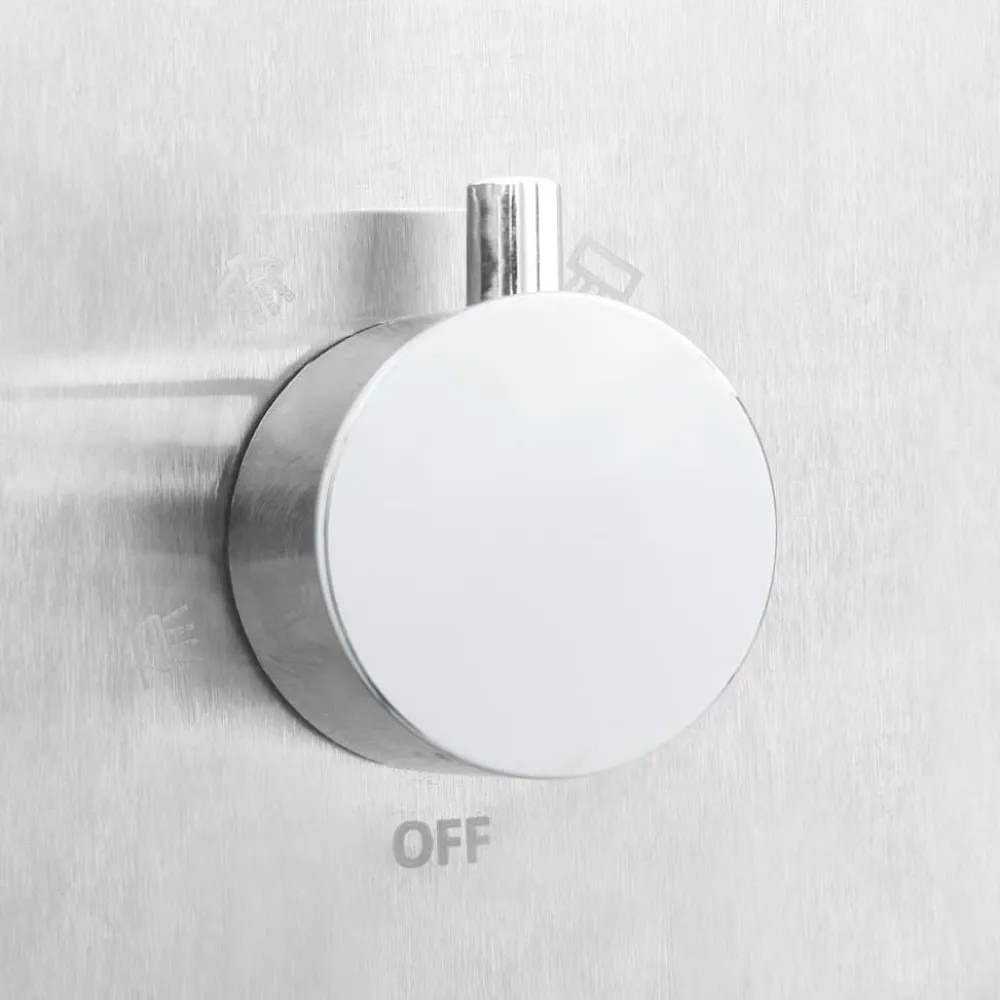 Clearance FinePRICE Ulkosuihku alustalla harmaa ruostumaton teräs