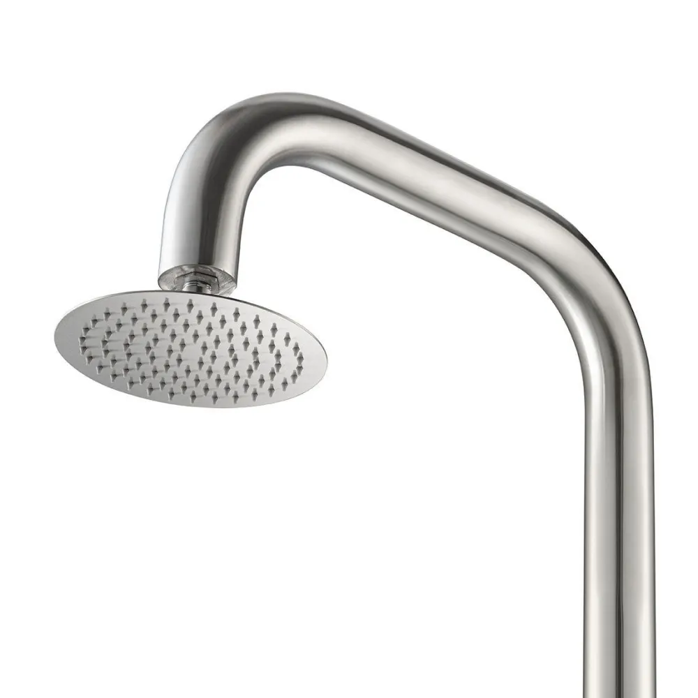 New Demerx Ulkosuihku Pure Extended, ruostumaton teräs