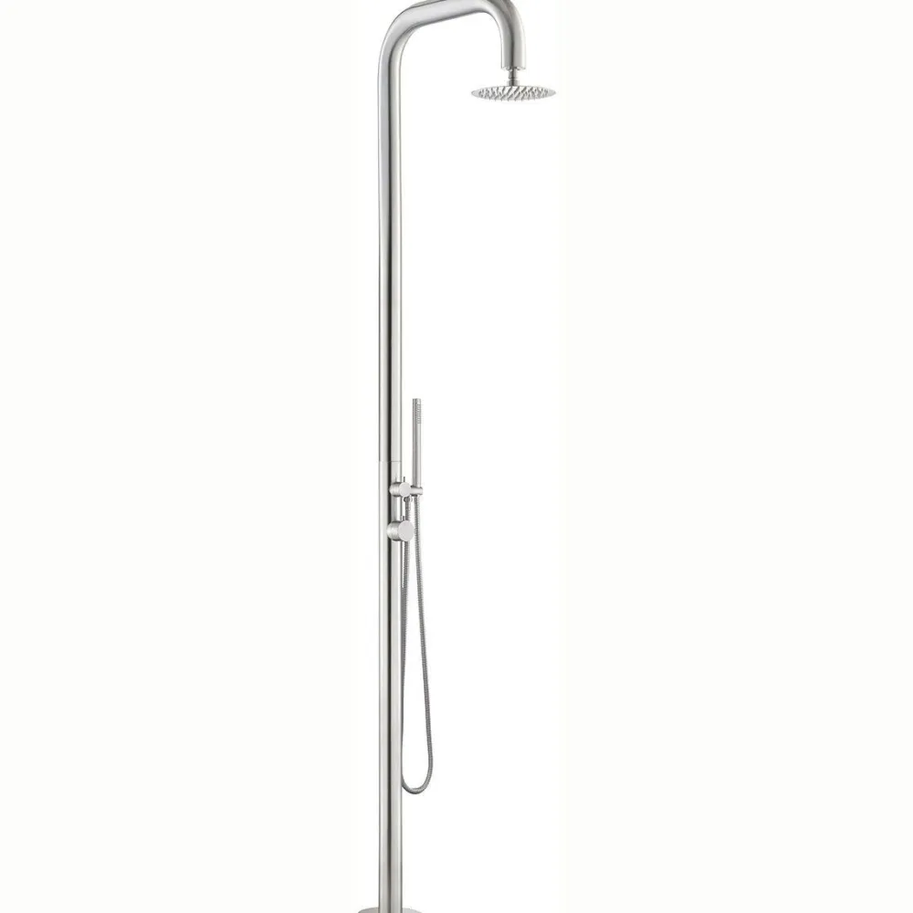 New Demerx Ulkosuihku Pure Extended, ruostumaton teräs