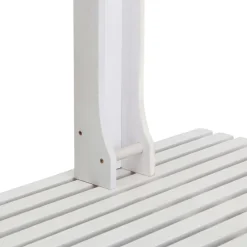 Sale FinePRICE Ulkosuihku valkoinen puu