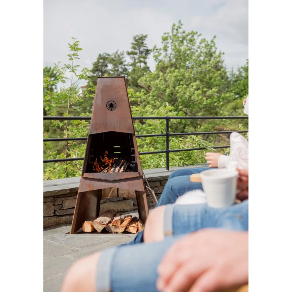 New Espegard Ulkotakka 120, 120cm, corten-teräs