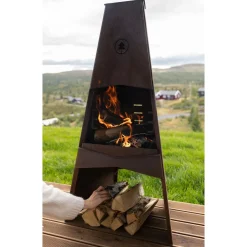 New Espegard Ulkotakka 120, 120cm, corten-teräs