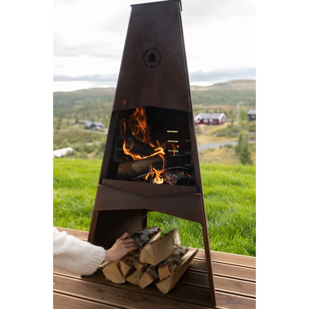New Espegard Ulkotakka 120, 120cm, corten-teräs
