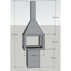 Best Tapani Puosi Ulkotakka Puosi 40S 2220x630 mm musta
