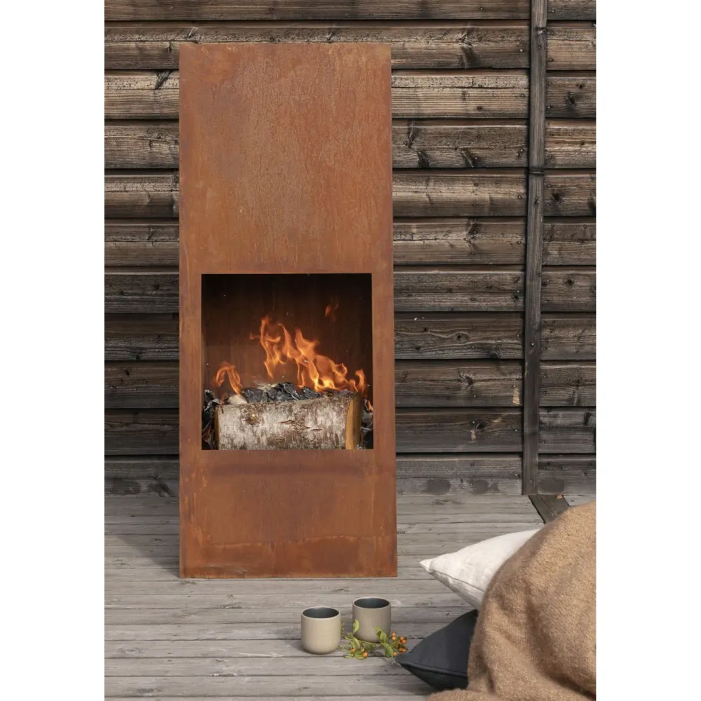 Hot Venture Home Ulkotakka Bastian Cube ruosteenruskea