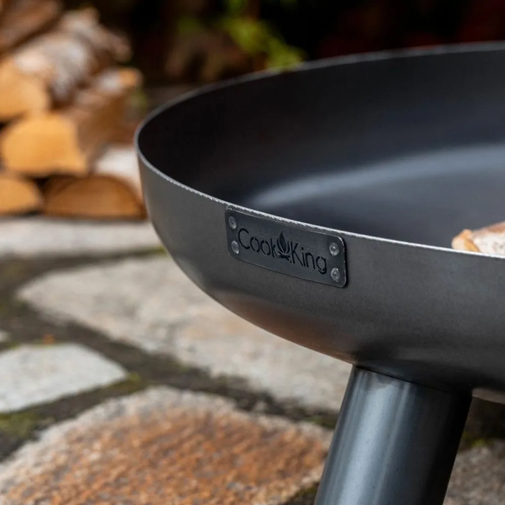 Sale Gop Ulkotulisija CookKing Bali, Ø60cm, teräs, musta