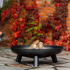 Sale Gop Ulkotulisija CookKing Bali, Ø60cm, teräs, musta