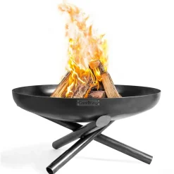 Outlet Gop Ulkotulisija CookKing Indiana, Ø60cm, teräs, musta