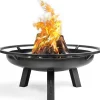 Outlet Gop Ulkotulisija CookKing Porto, Ø60cm, teräs, musta