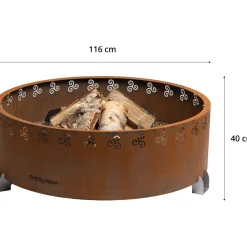 Best GrillSymbol Ulkotulisija Legend, Ø116cm