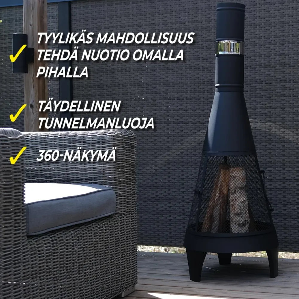 Best Limousin Ulkotulisija Pihatakka 126cm