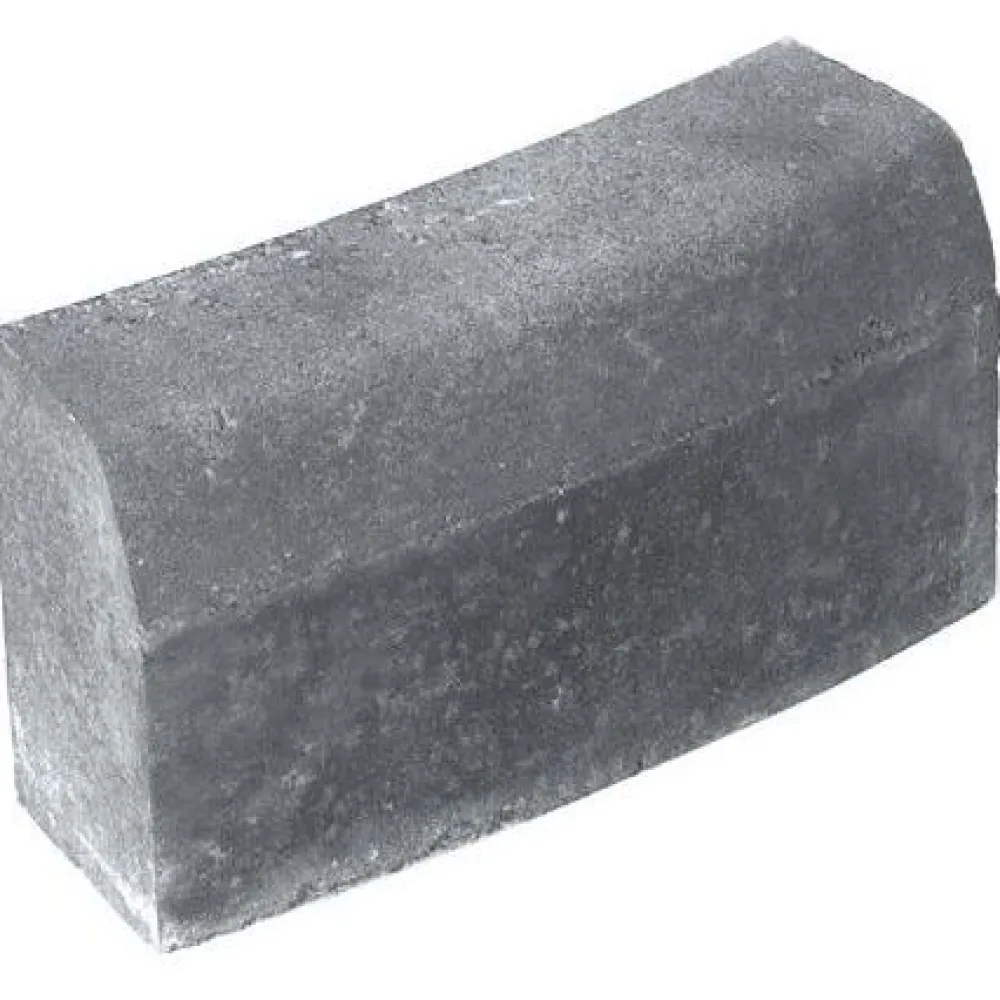 Clearance Rudus Upotettava reunakivi H6 kaarre R2500 kupera 560x170x300 mm sileä harmaa