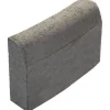 Hot Rudus Upotettava reunakivi J6 kaarre R2000 kupera 500x170x300 mm sileä harmaa