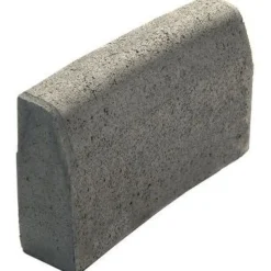 Hot Rudus Upotettava reunakivi J55 kaarre R3000 kovera 500x110x300 mm sileä harmaa