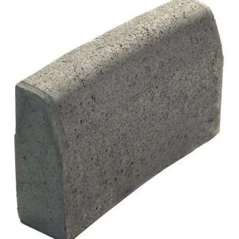 Hot Rudus Upotettava reunakivi J55 kaarre R3000 kovera 500x110x300 mm sileä harmaa