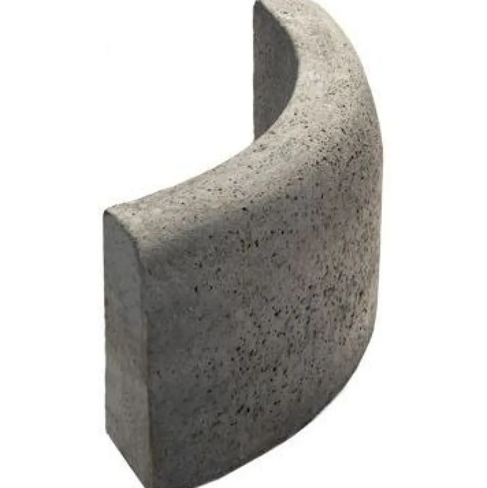 Discount Rudus Upotettava reunakivi J8 kaarre R500 kupera 800x110x300 mm sileä harmaa
