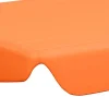 Online FinePRICE Vaihtokatos puutarhakeinuun oranssi 192x147 cm 270 g/m²