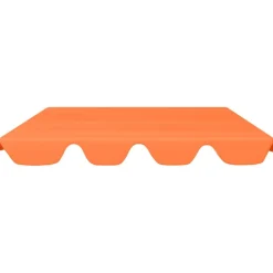 Online FinePRICE Vaihtokatos puutarhakeinuun oranssi 192x147 cm 270 g/m²