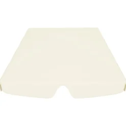 Online FinePRICE Vaihtokatos puutarhakeinuun kerma 192x147 cm 270 g/m²