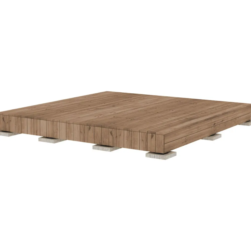 Clearance PatioNord Valmisterassi PatioN°rd Aava, 2x2m, kestopuu