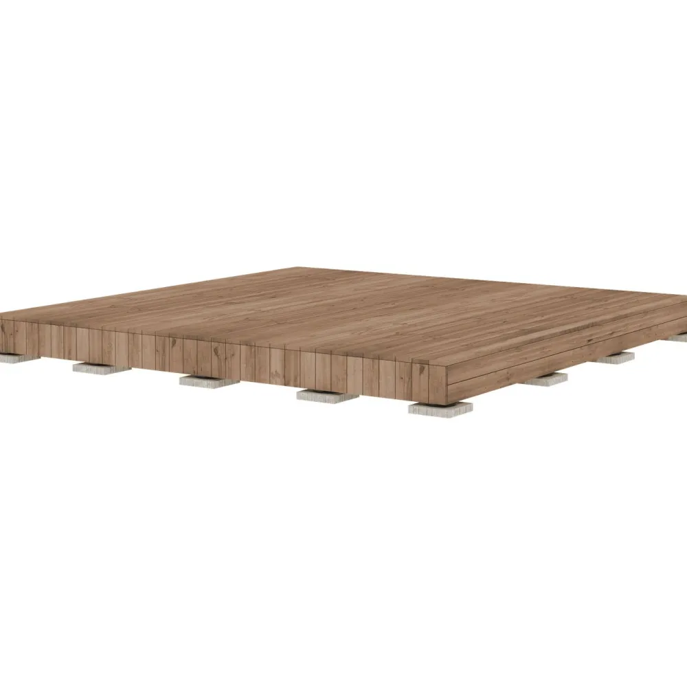 PatioNord Valmisterassi PatioN°rd Aava, 4x4m, kestopuu