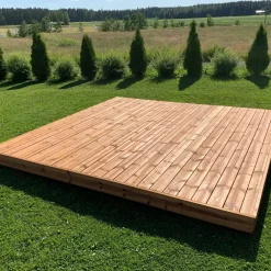 Sale PatioNord Valmisterassi PatioN°rd Havu, 3x3m, kestopuu